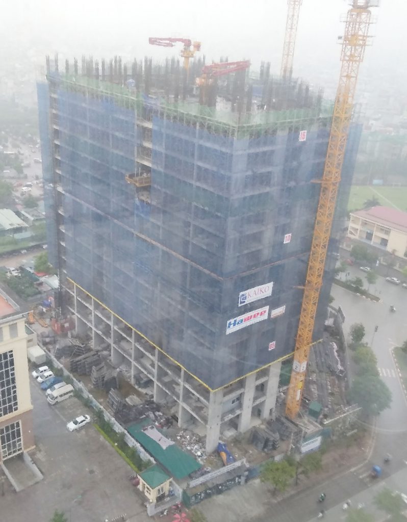 越南房地產投資與出租 | GOLDEN PARK TOWER投資必看： 首度開放進入施工工地、景色實拍