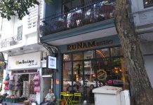 越南河內市大教堂,特色咖啡廳一條街