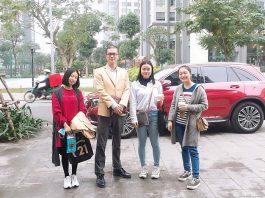 台灣淡江大學、輔仁大學實習河內房地產專案,成功圓滿