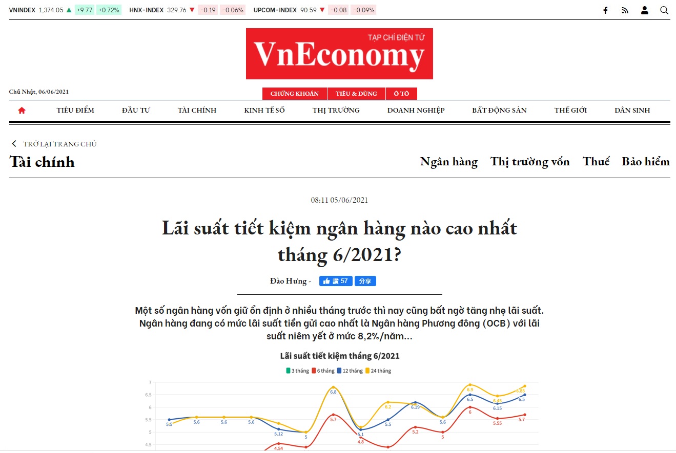 越南房地產投資與出租 | 2021年六月：微調高定存利率，現在定存最高的越南銀行是?