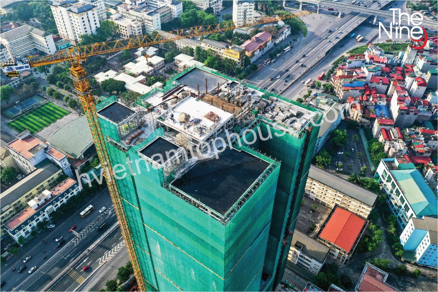 越南房地產投資與出租 | 河內房地產THE NINE建築更新與配備說明